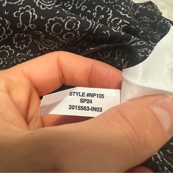 Nwot Madewell Cap-Sleeve V-Neck Midi Dress in Floral Cupro-Blend - Picture 7 of 7